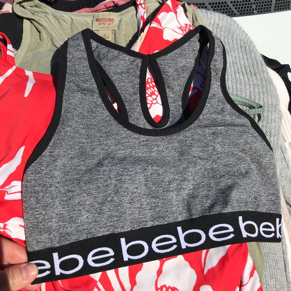 Bebe sports bra
